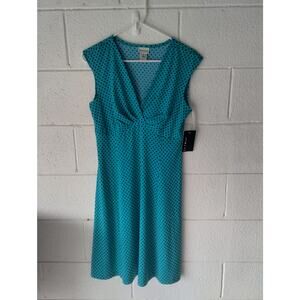 Women's new with tags size 10 vintage style dress polka dots